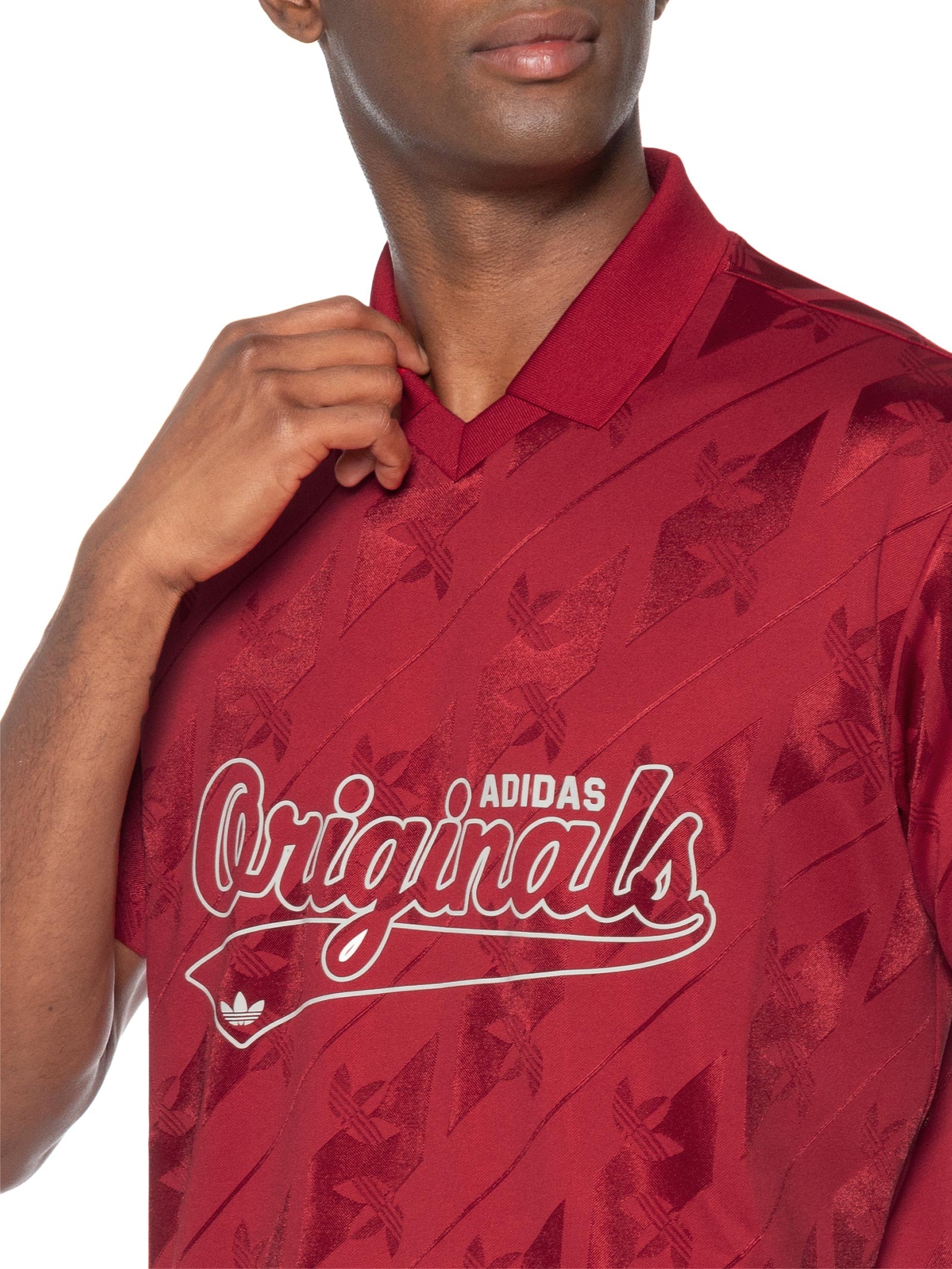 Camiseta Masculina Jersey Sport Classic Vermelho Adidas Originals