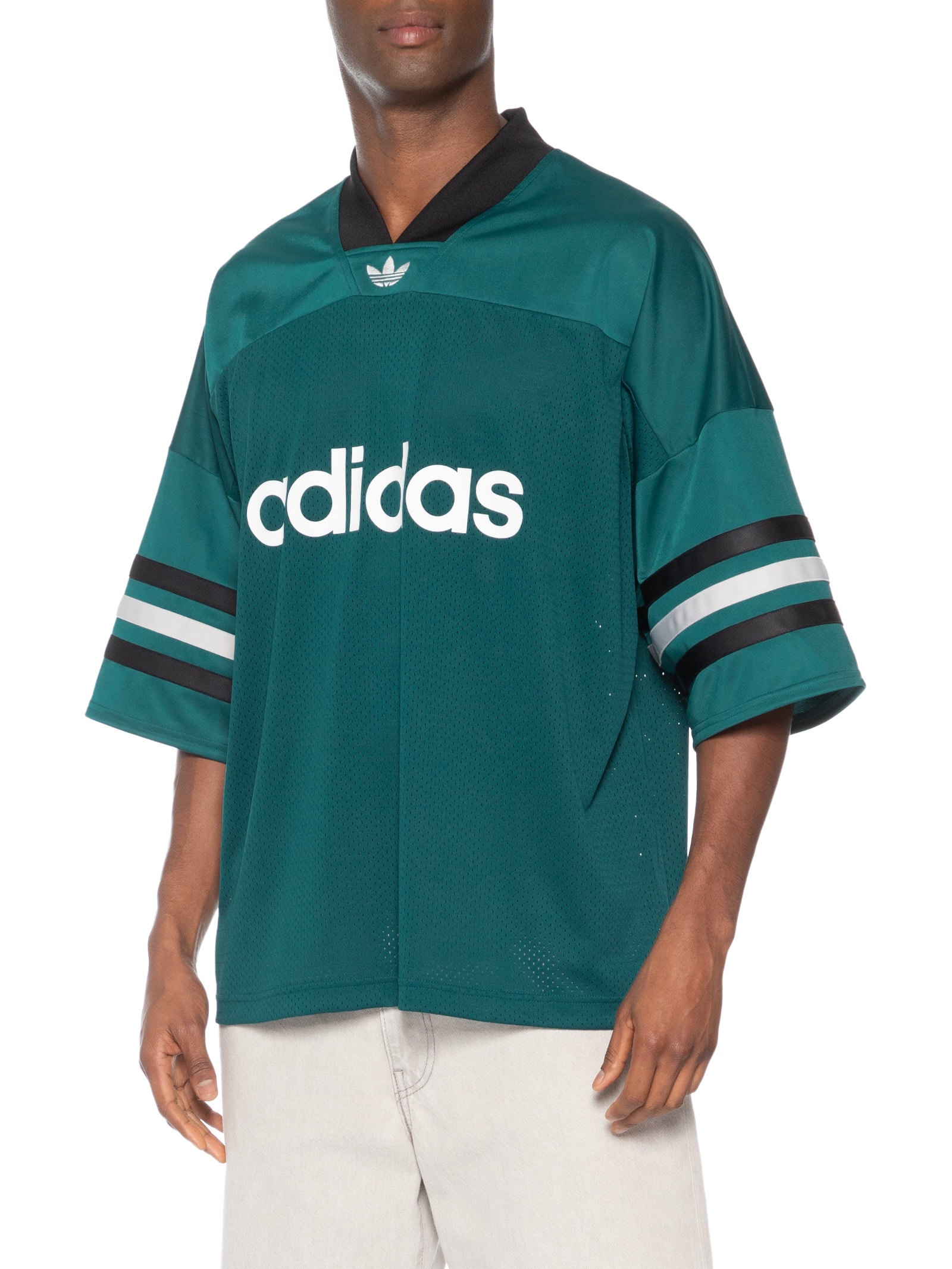 Camiseta Masculina Jersey Verde Adidas Originals