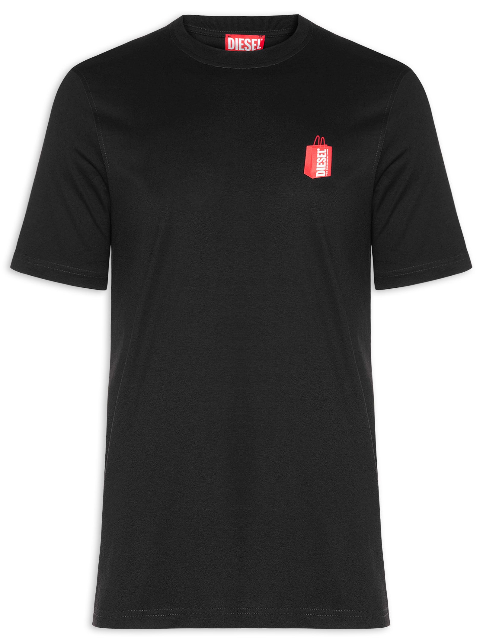 Camiseta Masculina Just-N18 Maglietta Preto Diesel