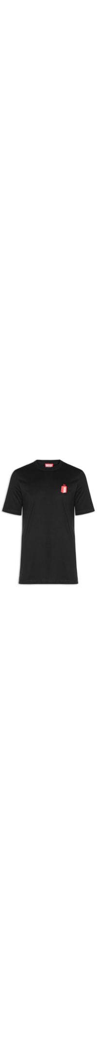 Camiseta Masculina Just-N18 Maglietta - Preto