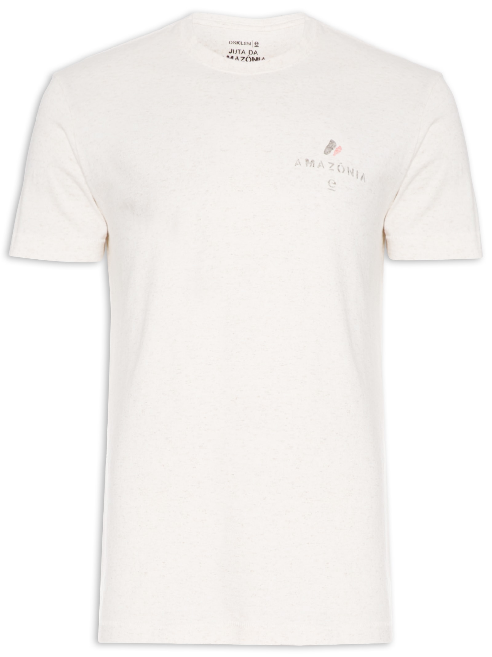 Camiseta Masculina Juta Amazônia Off White Osklen