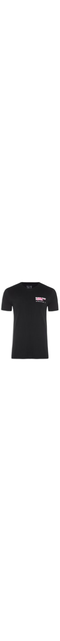 Camiseta Masculina Keep - Preta