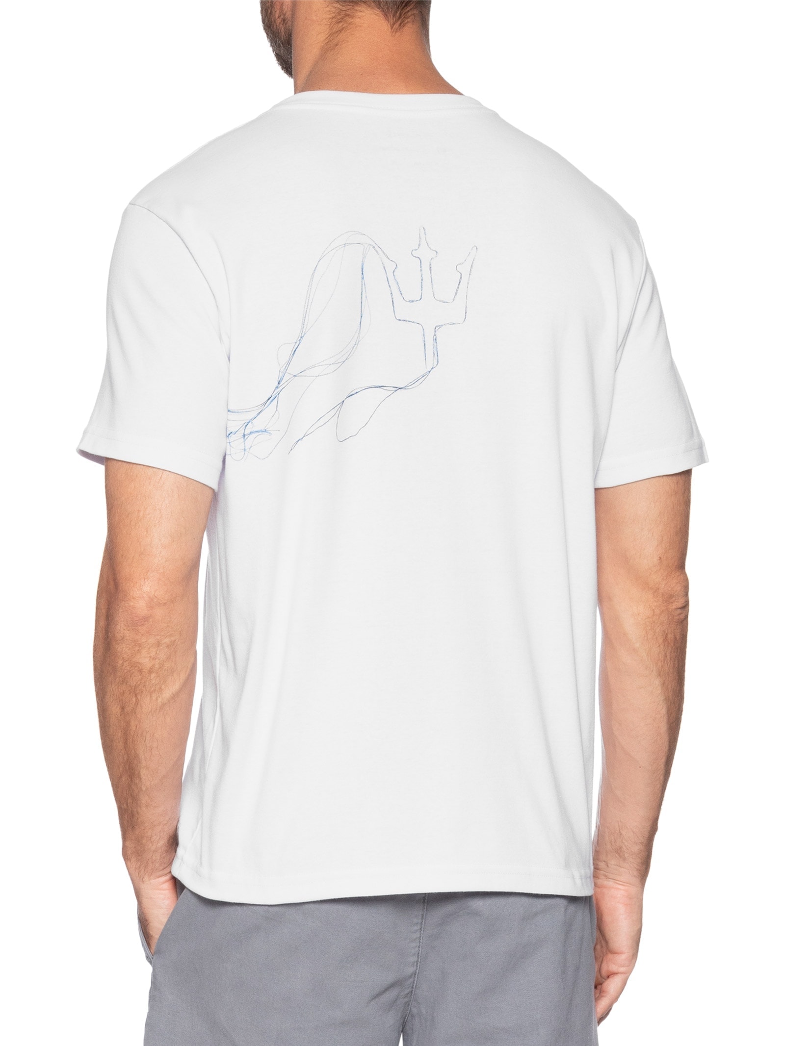 Camiseta Masculina Kite Gears Branco Osklen