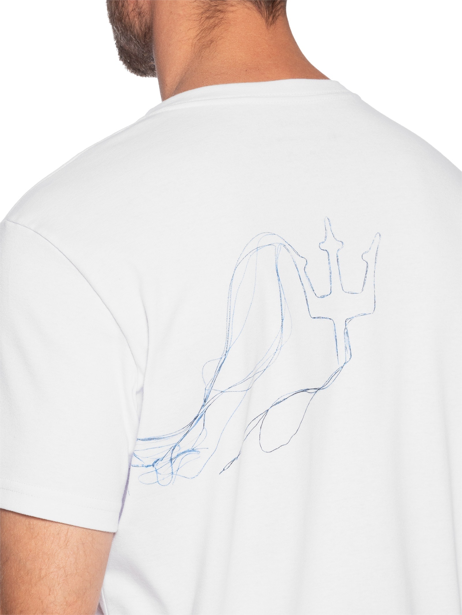 Camiseta Masculina Kite Gears Branco Osklen