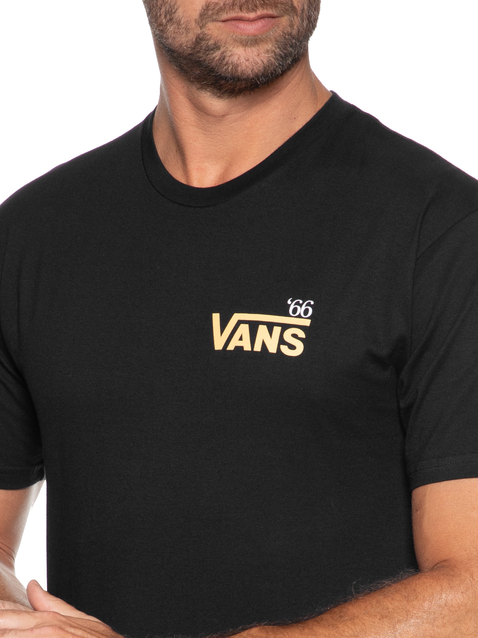 Camiseta Masculina Knit '66 Preto Vans