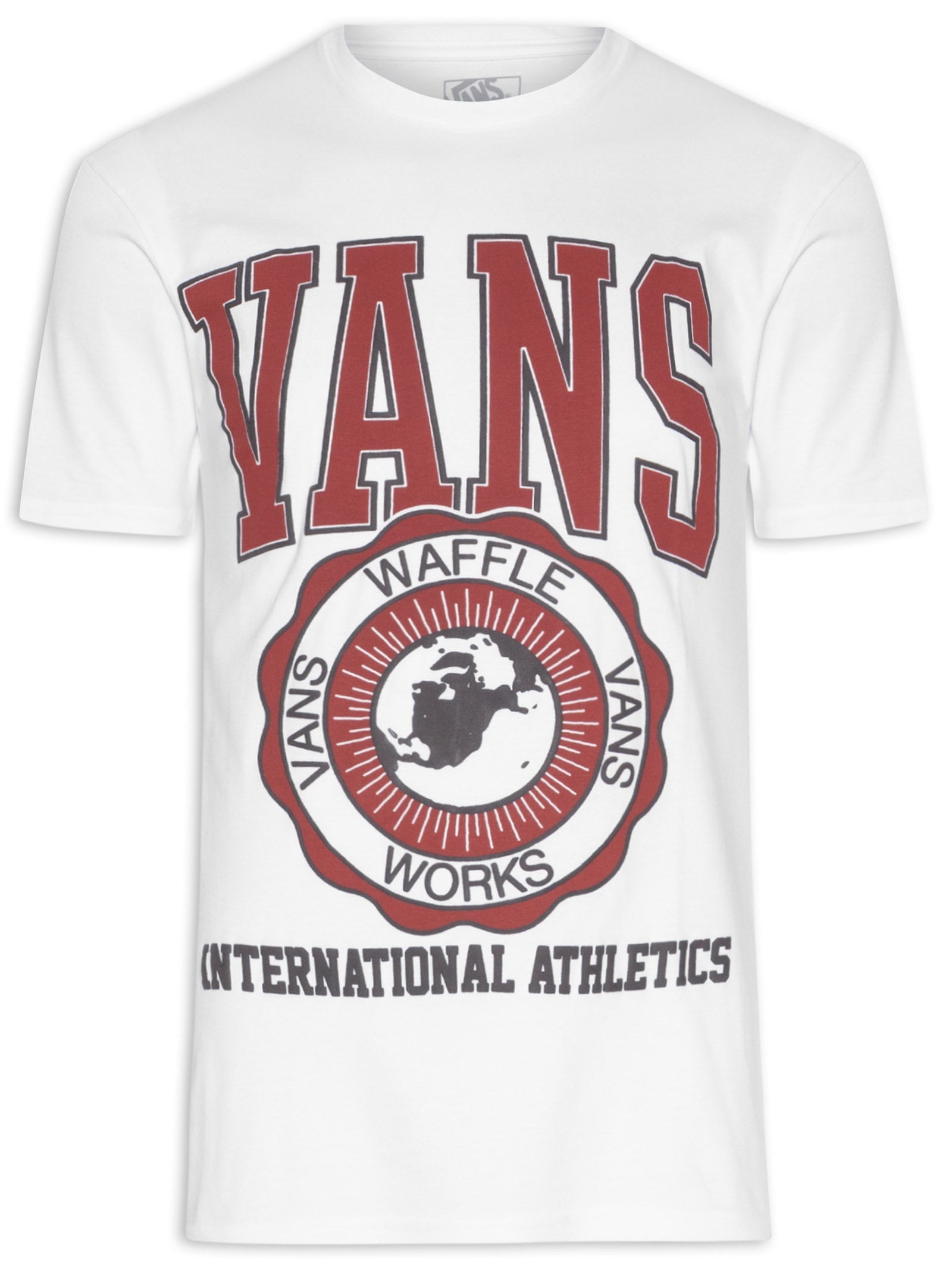 Camiseta Masculina Knit Branco Vans