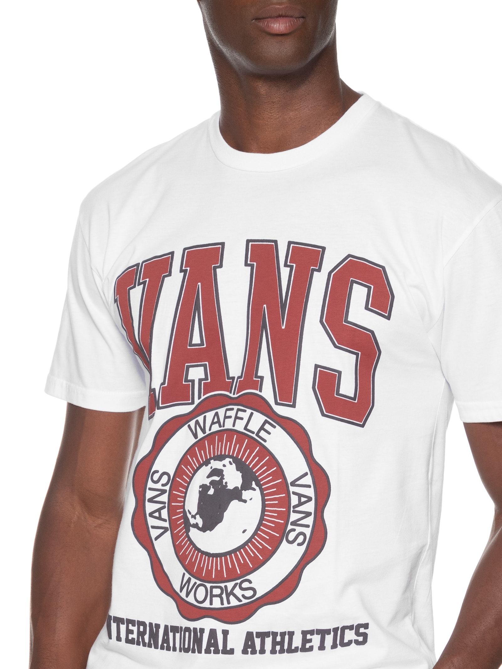Camiseta Masculina Knit Branco Vans