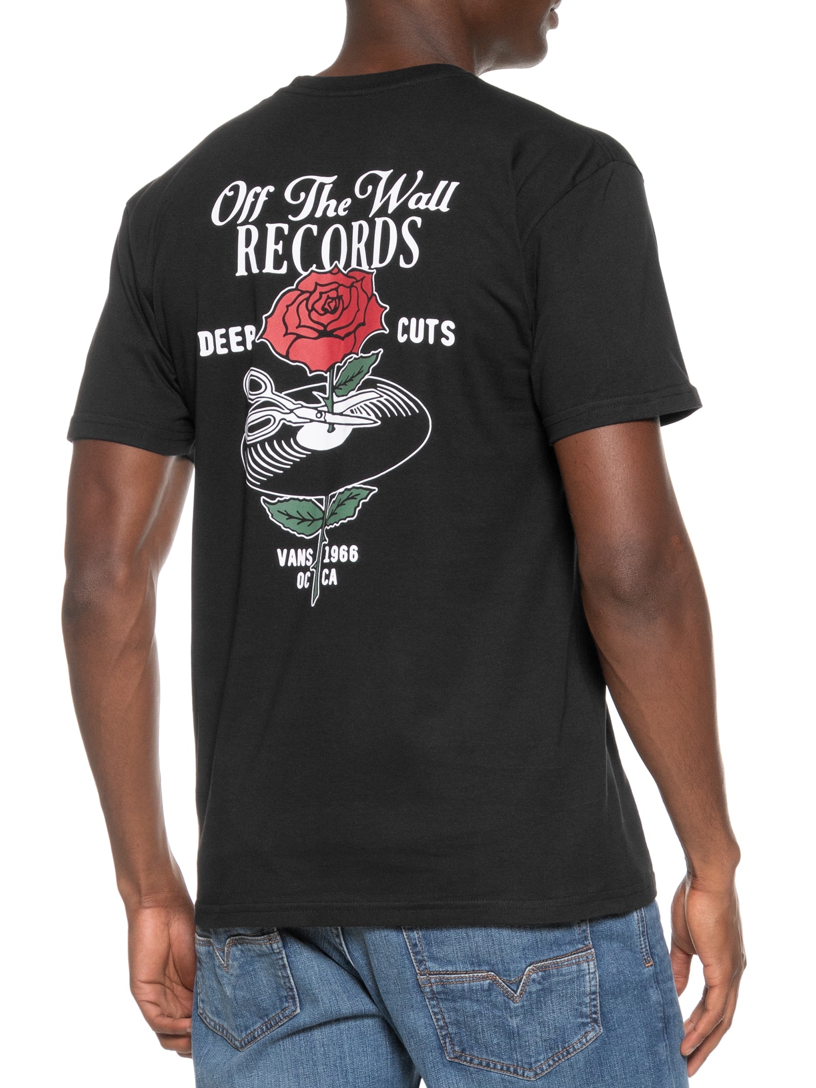 Camiseta Masculina Knit Preto Vans