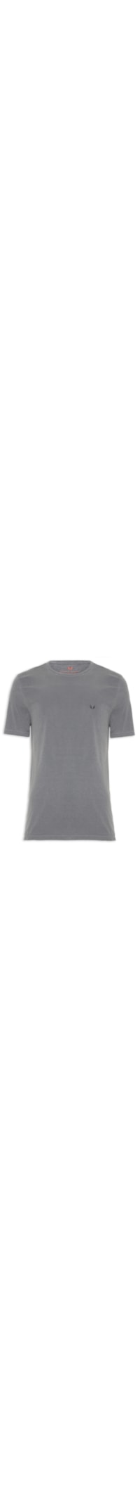 Camiseta Masculina Lavada Sptsnt Smith - Cinza