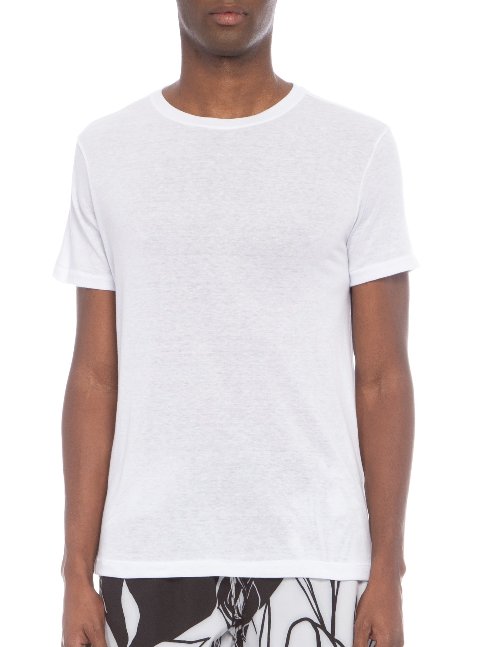 Camiseta Masculina Light E-Basics Branco Osklen
