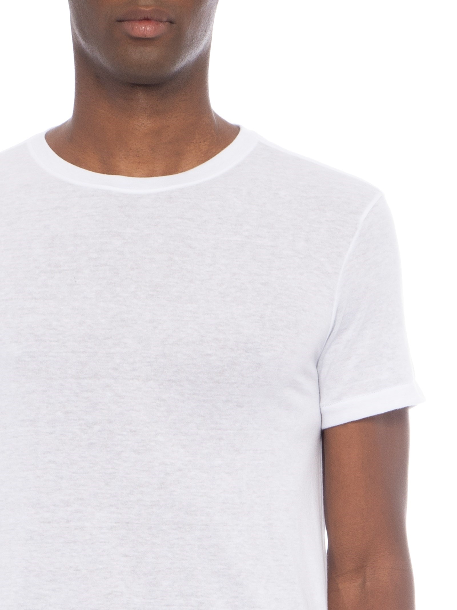 Camiseta Masculina Light E-Basics Branco Osklen