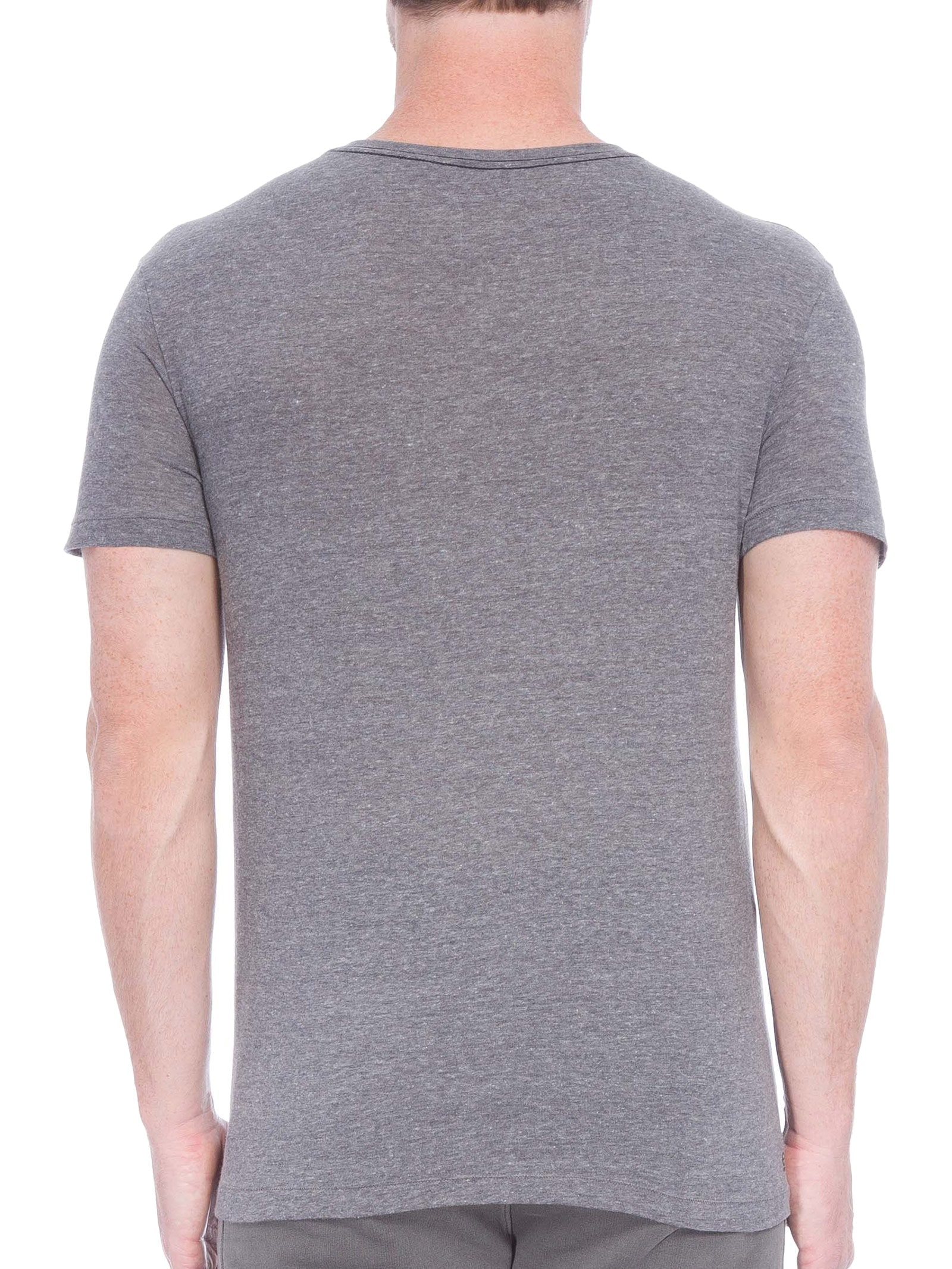 Camiseta Masculina Light E-Basics Cinza Osklen