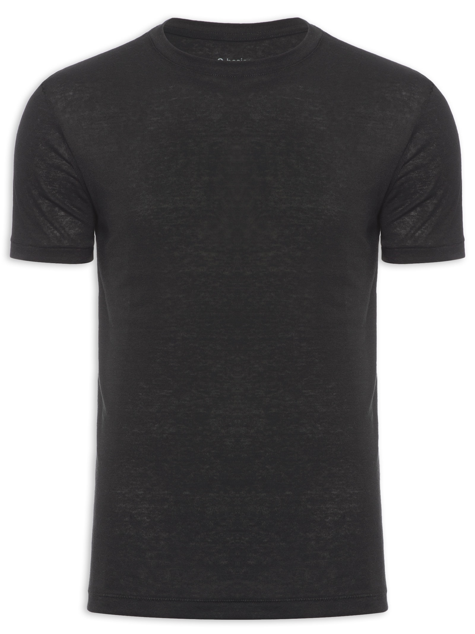 Camiseta Masculina Light E-basics Preto Osklen