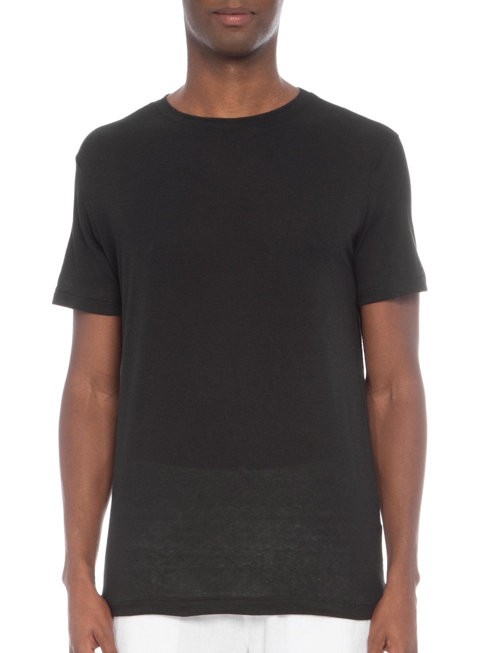 Camiseta Masculina Light E-basics Preto Osklen