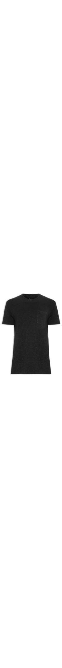 Camiseta Masculina Light Linen - Preto
