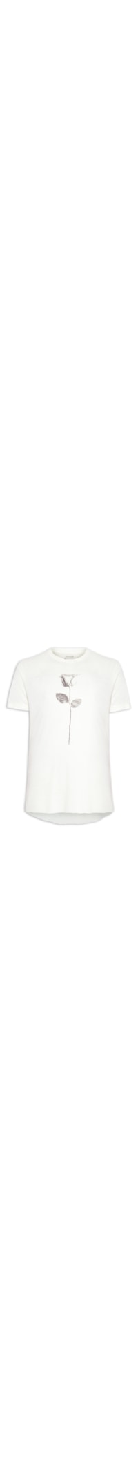Camiseta Masculina Light Linen Rose - Off White