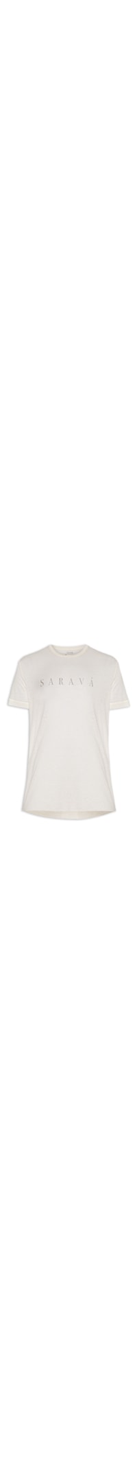 Camiseta Masculina Light Linen Sarava - Off White