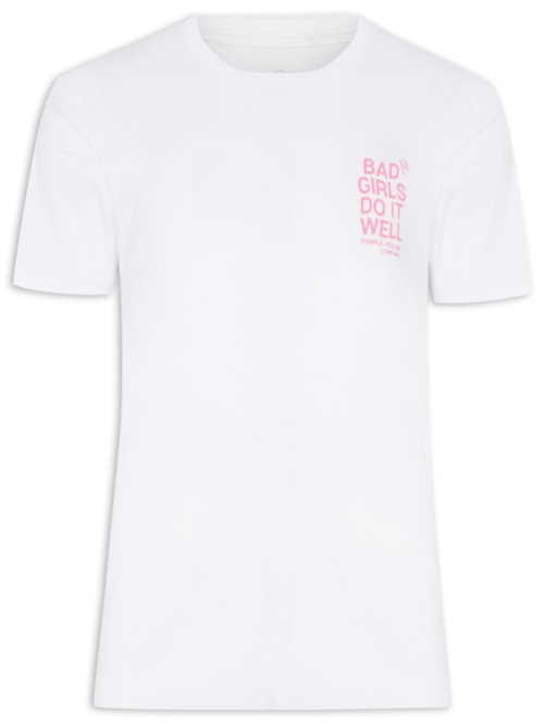 Camiseta Masculina Lindsey – Branco