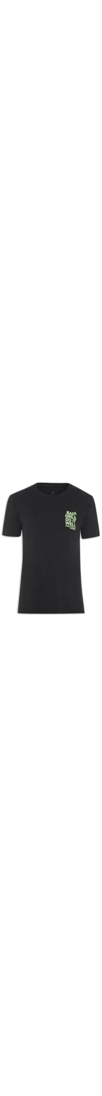 Camiseta Masculina Lindsey - Preto