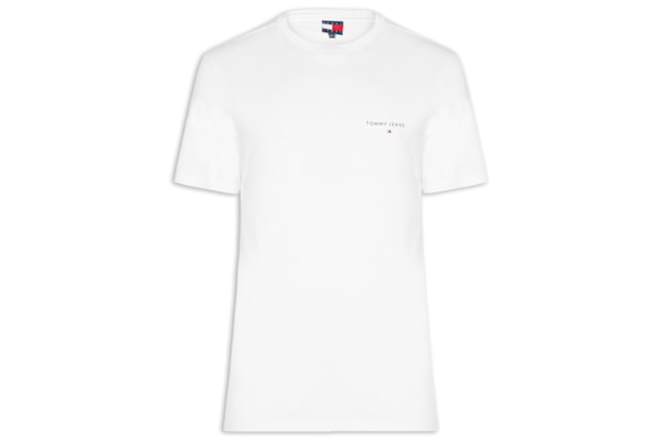 Camiseta Masculina Linear Chest Tee Ext - Branco