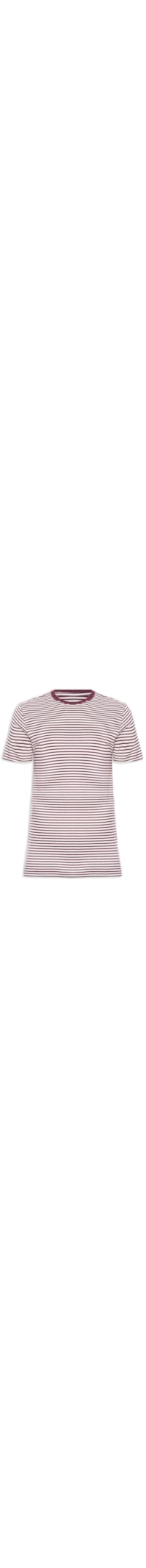 Camiseta Masculina Linen Stripes - Roxo