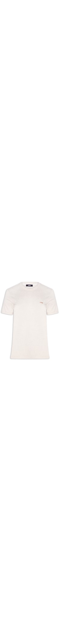 Camiseta Masculina Linho - Branco