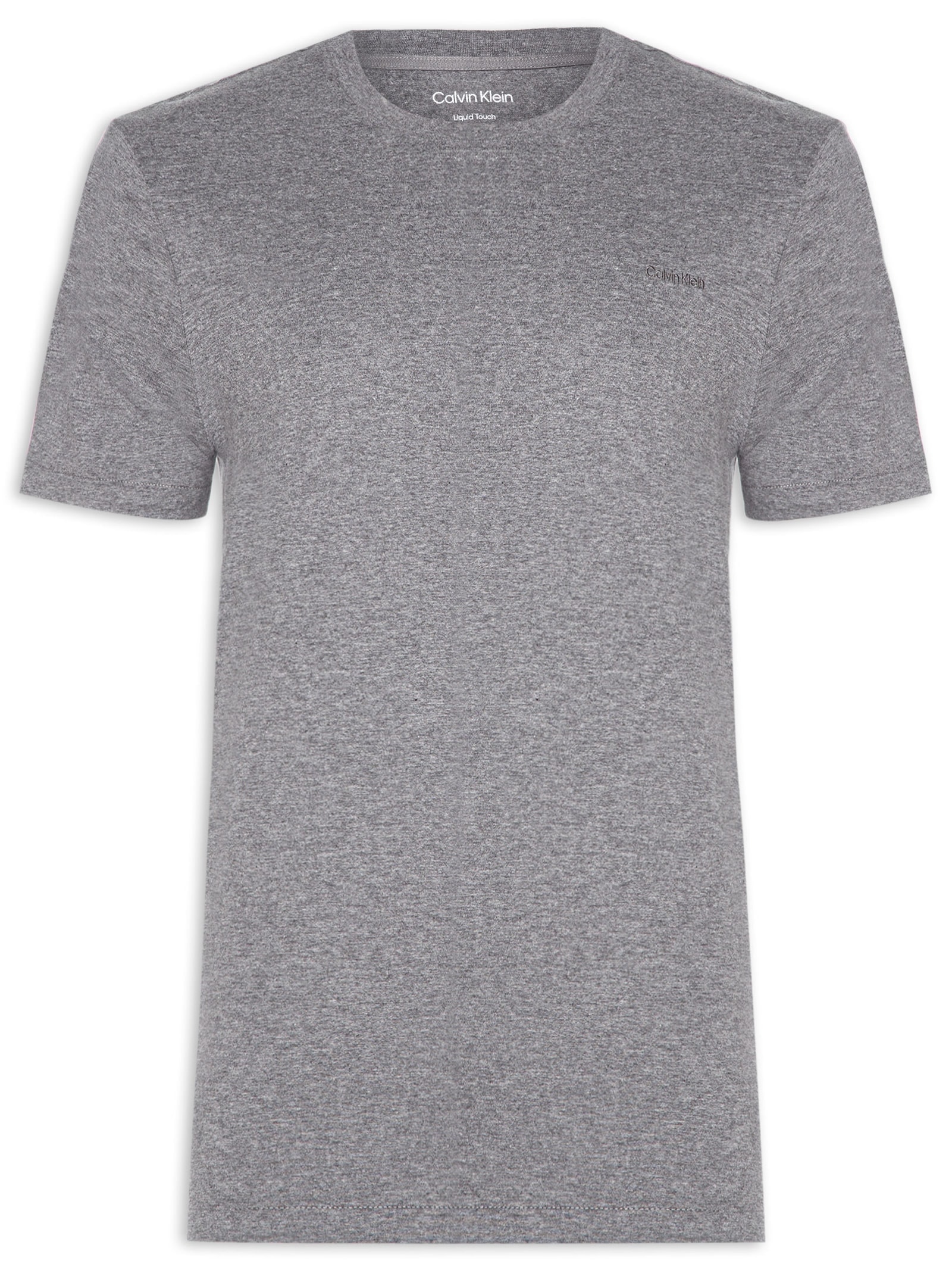 Camiseta Masculina Liquid Touch Cinza Calvin Klein - White Label