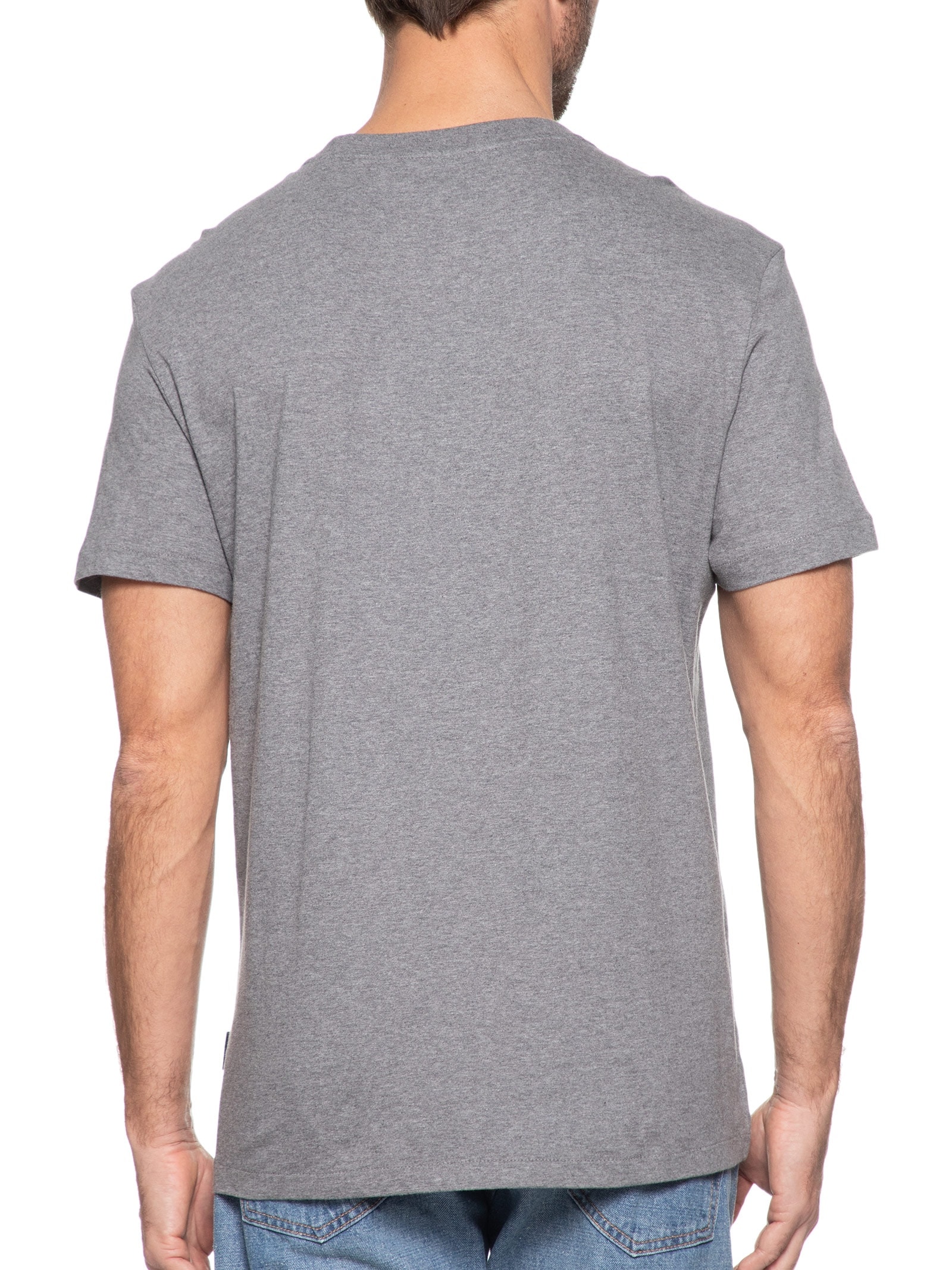 Camiseta Masculina Liquid Touch Cinza Calvin Klein - White Label