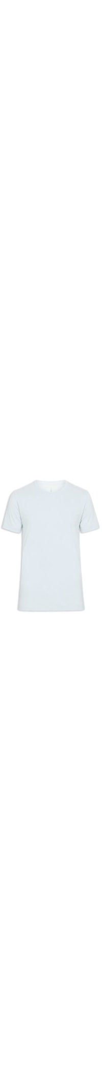 Camiseta Masculina Lisa Básica Em Algodão - Azul