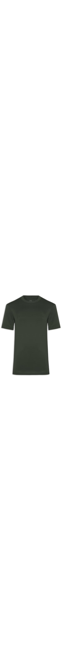 Camiseta Masculina Lisa Manga Curta de Malha - Verde