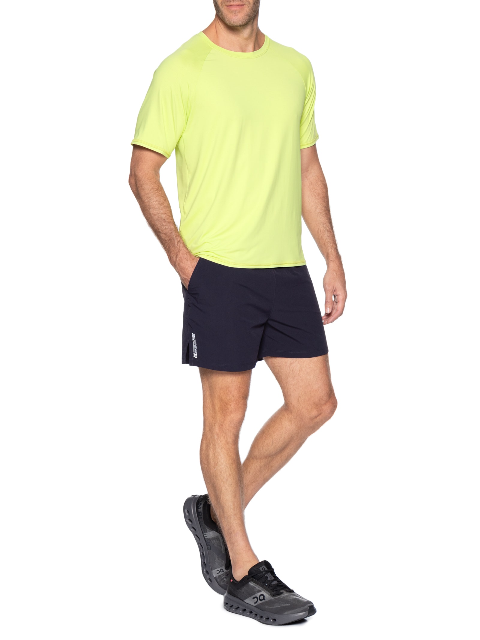 Camiseta Masculina Lisa Manga Curta – Verde Body For Sure