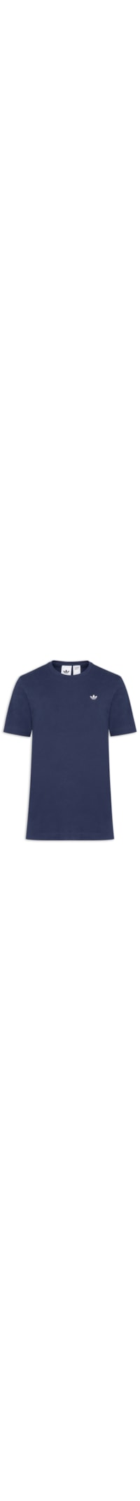 Camiseta Masculina Lisa Trefoil Ess - Azul