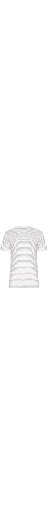 Camiseta Masculina Listra Alto Mar - Branco