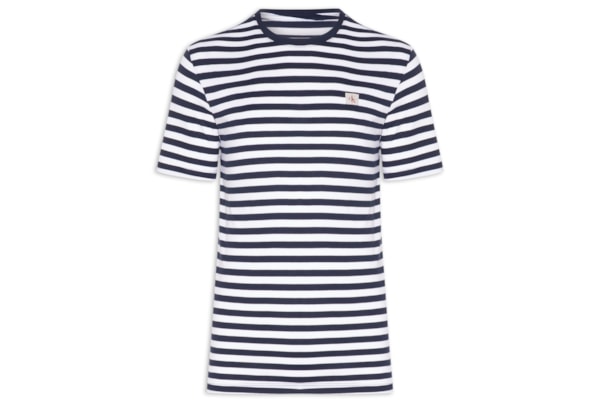 Camiseta Masculina Listrado - Azul