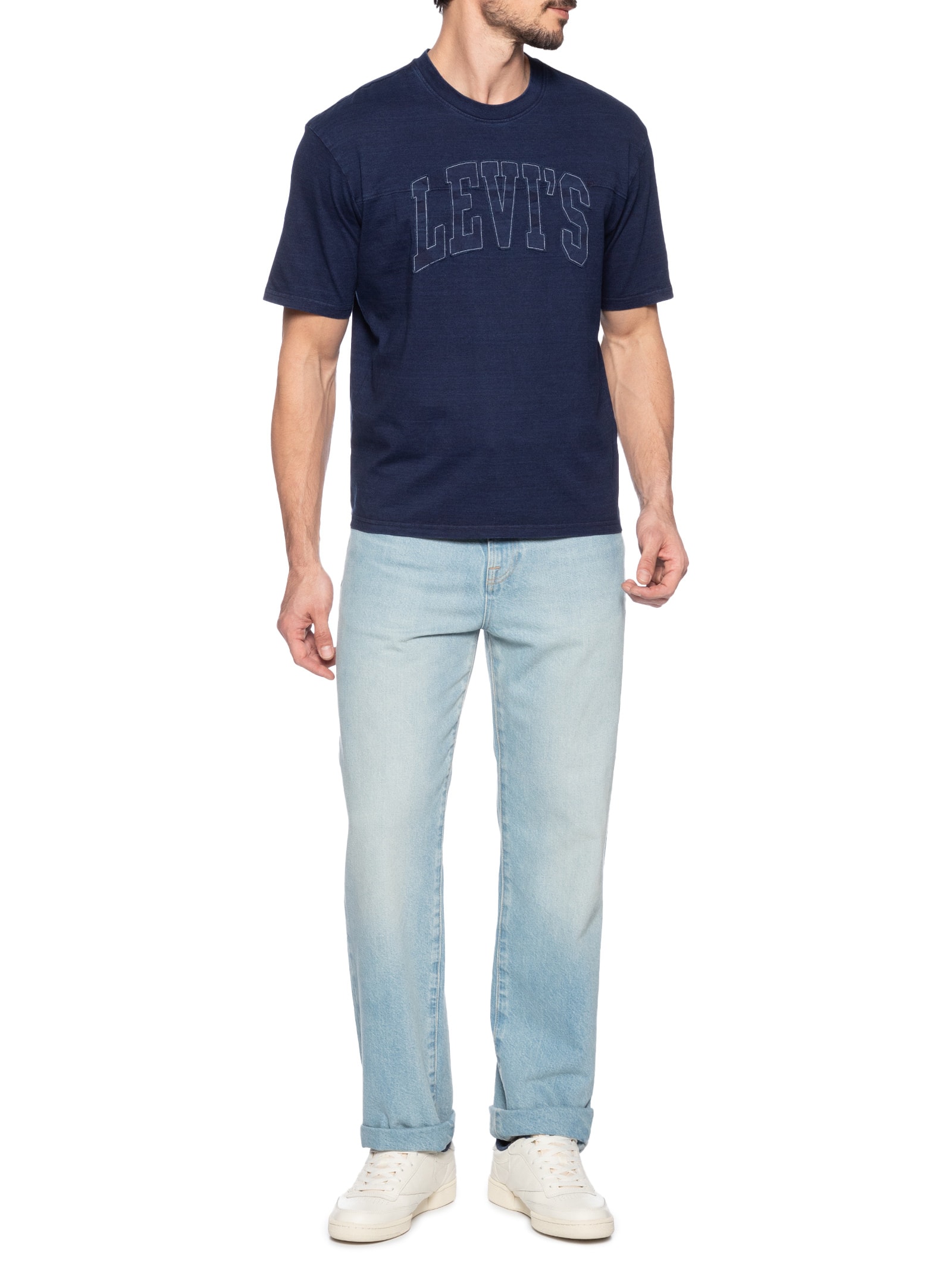 Camiseta Masculina Lockwood Practice Tee Azul Levi's