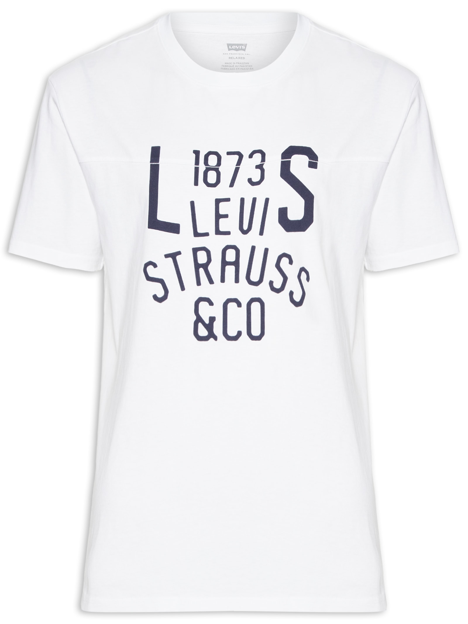 Camiseta Masculina Lockwood Practice Tee Branco Levi's