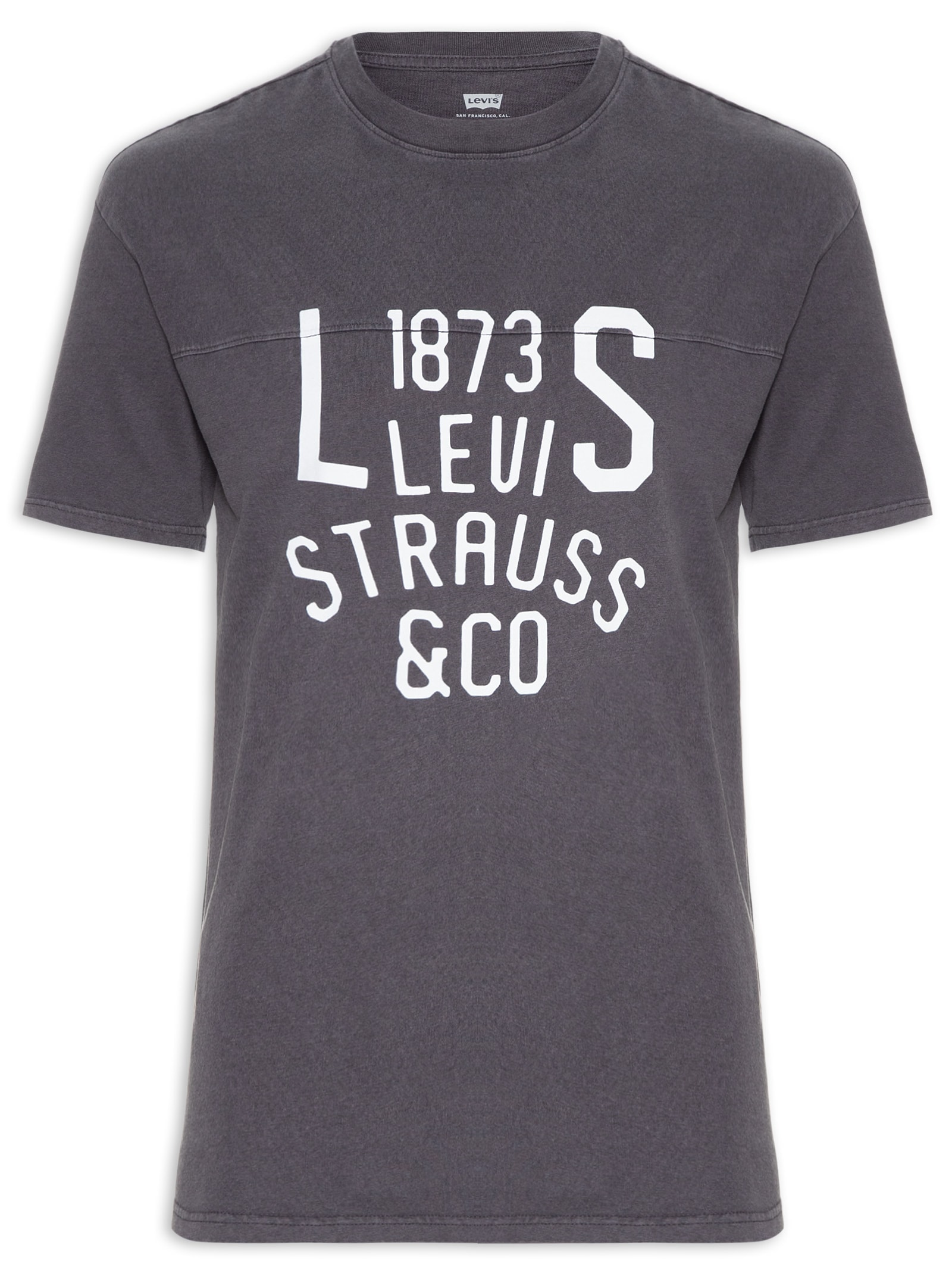 Camiseta Masculina Lockwood Practice Tee Cinza Levi's