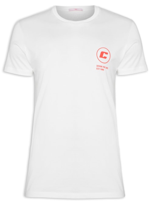 Camiseta Masculina Logo - Branco