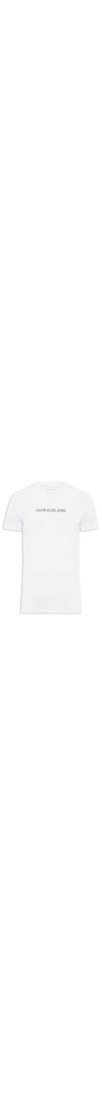 Camiseta Masculina Logo Centralizado - Branco
