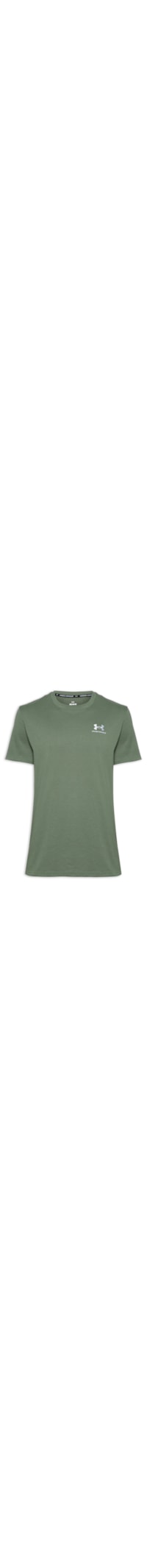 Camiseta Masculina Logo Emb Heavyweight - Verde