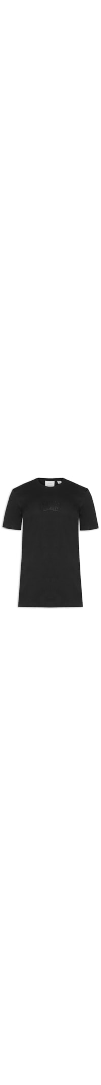 Camiseta Masculina Logo Gel - Preto