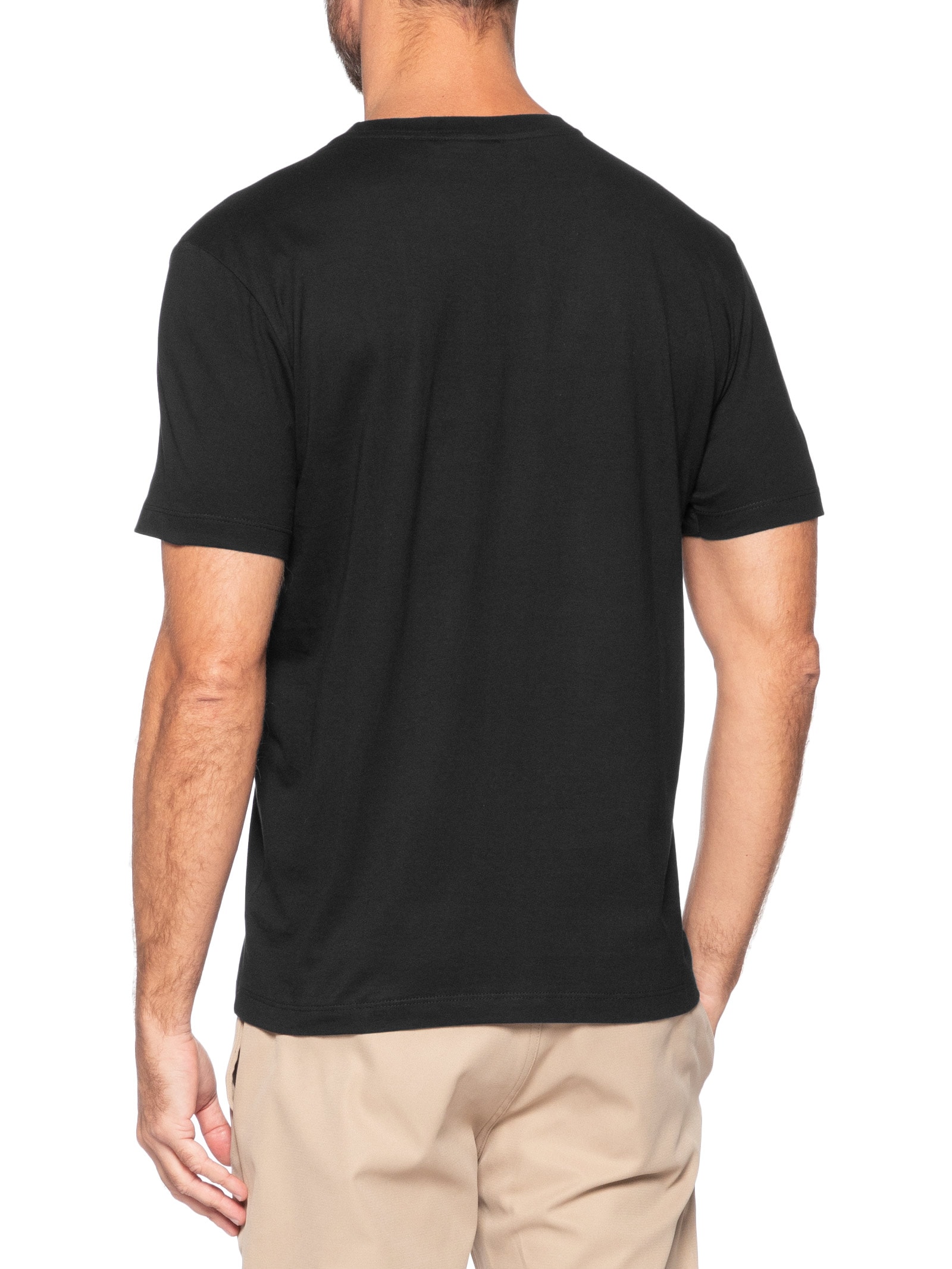 Camiseta Masculina Logo Gel Preto Calvin Klein