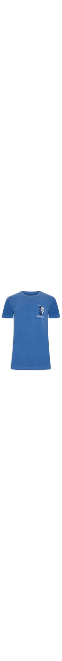 Camiseta Masculina Logo Graphic - Azul