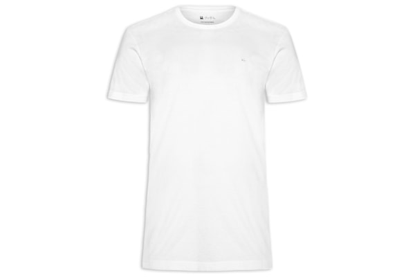 Camiseta Masculina Logo New - Branco