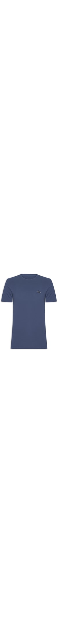 Camiseta Masculina Logo Reissue Peito - Azul