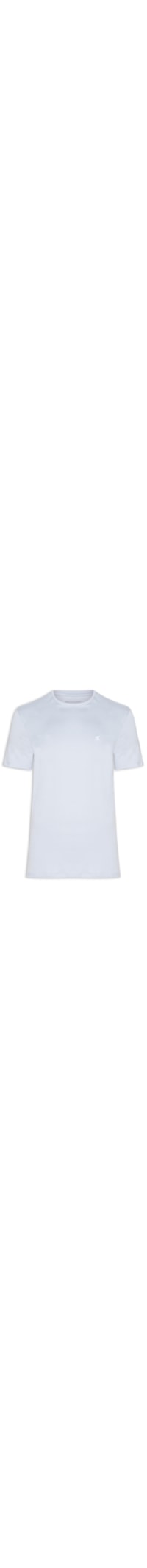 Camiseta Masculina Logo Serif Font - Azul