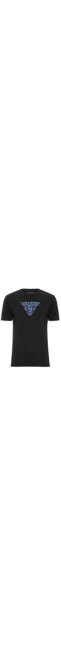 Camiseta Masculina Logo Triangulo Falhado - Preto