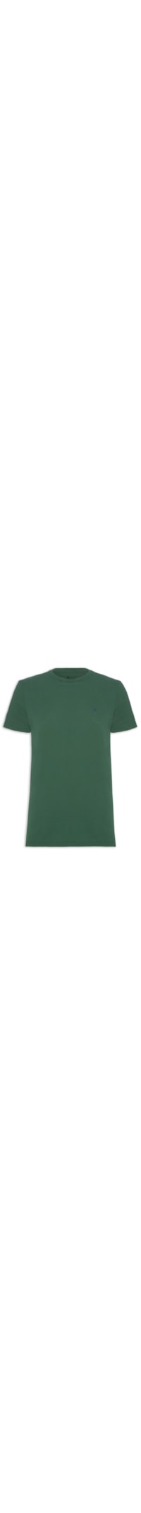 Camiseta Masculina Logo - Verde