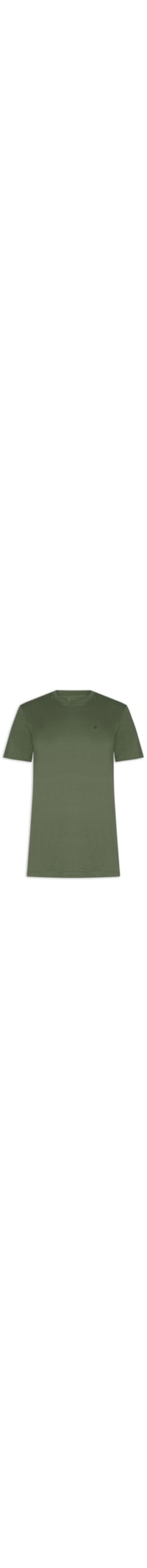 Camiseta Masculina Logo - Verde