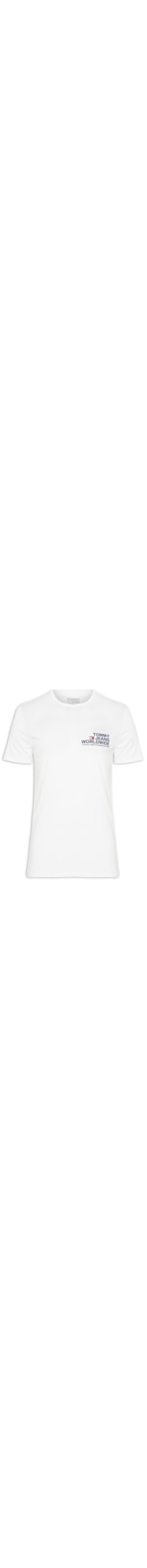 Camiseta Masculina Logo Worldwide - Branco